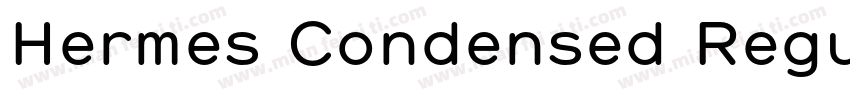 Hermes Condensed Regular字体转换